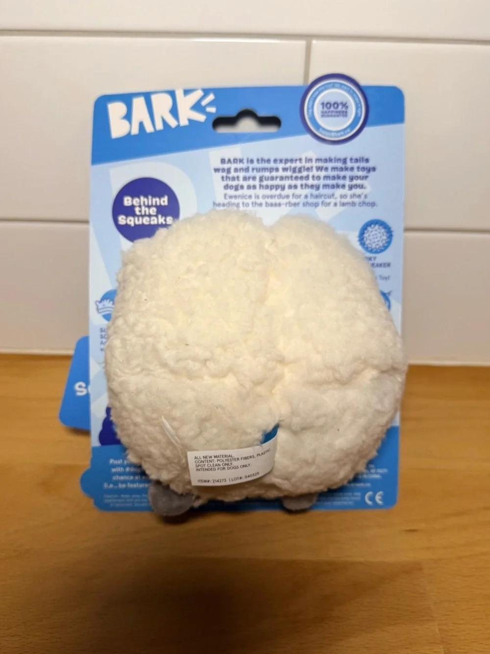 BARK Ewenice‎ Lamb Dog Toy | NWT